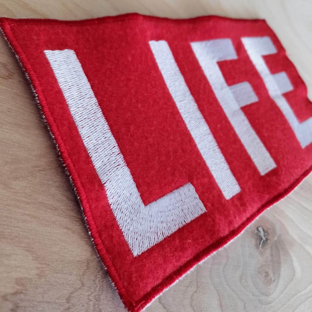 LIFE MAGAZINE LOGO EMBROIDERED PATCH - Picture 4 of 6